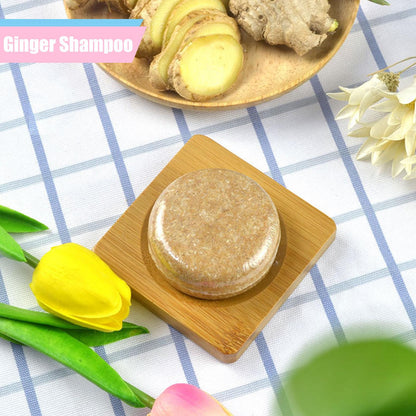 Ginger Polygonum Soap Shampoo Soap Cold Processed Soap Hair Shampoo Bar Pure Plant Hair Shampoos Hair Care